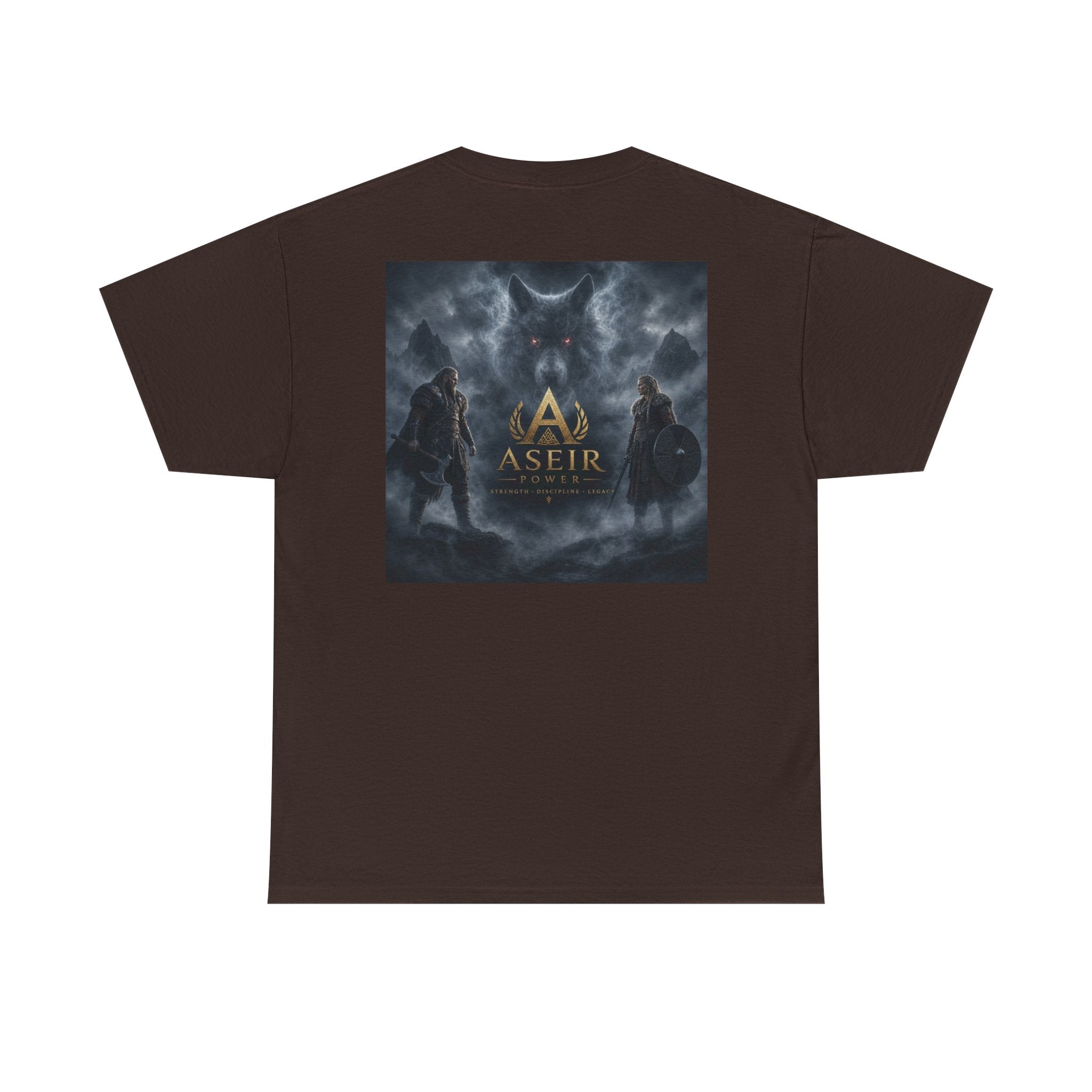 Viking Forge Tee — 'Earn Your Sweat' Norse Mythology Graphic T‑Shirt