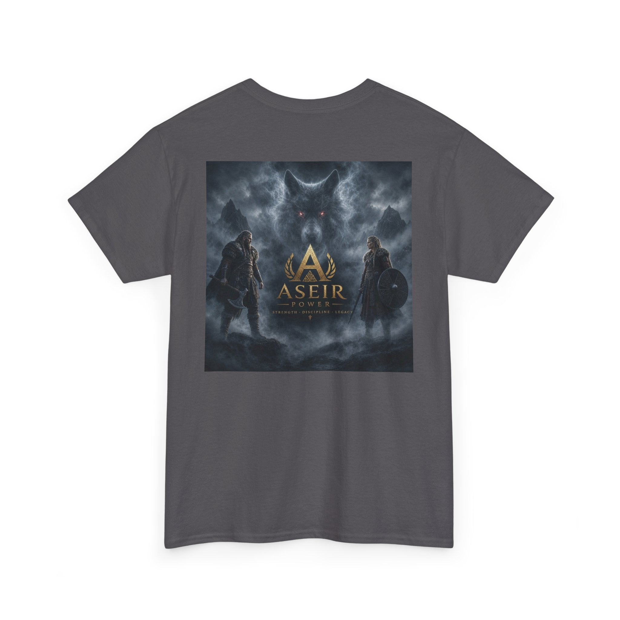 Viking Forge Tee — 'Earn Your Sweat' Norse Mythology Graphic T‑Shirt