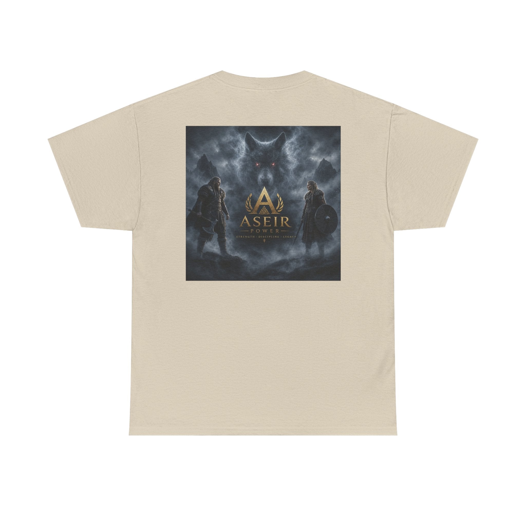 Viking Forge Tee — 'Earn Your Sweat' Norse Mythology Graphic T‑Shirt