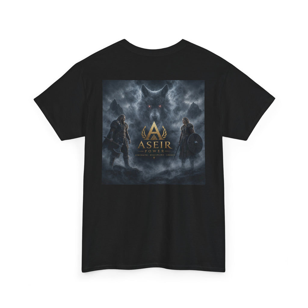 Viking Forge Tee — 'Earn Your Sweat' Norse Mythology Graphic T‑Shirt