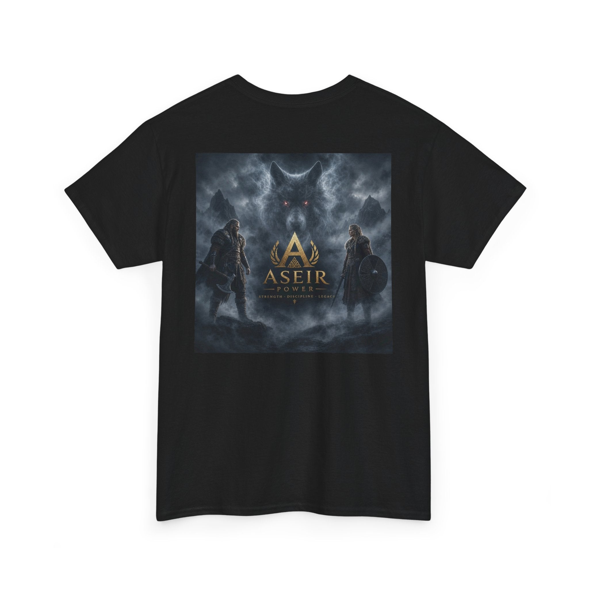 Viking Forge Tee — 'Earn Your Sweat' Norse Mythology Graphic T‑Shirt
