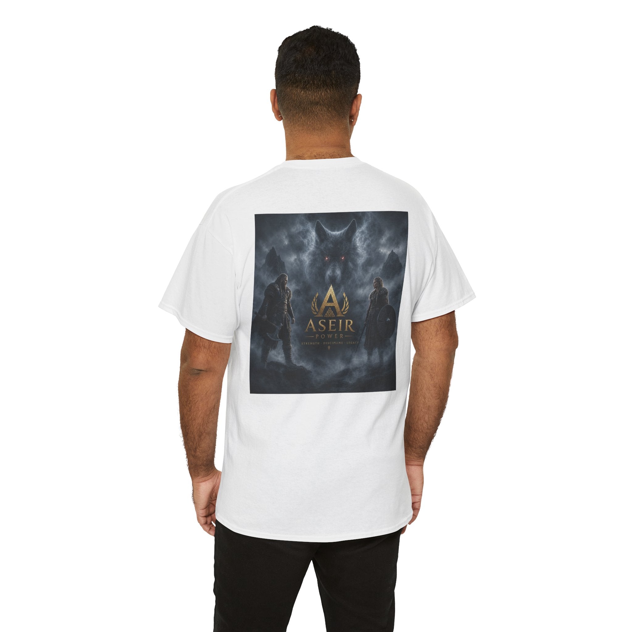 Viking Forge Tee — 'Earn Your Sweat' Norse Mythology Graphic T‑Shirt