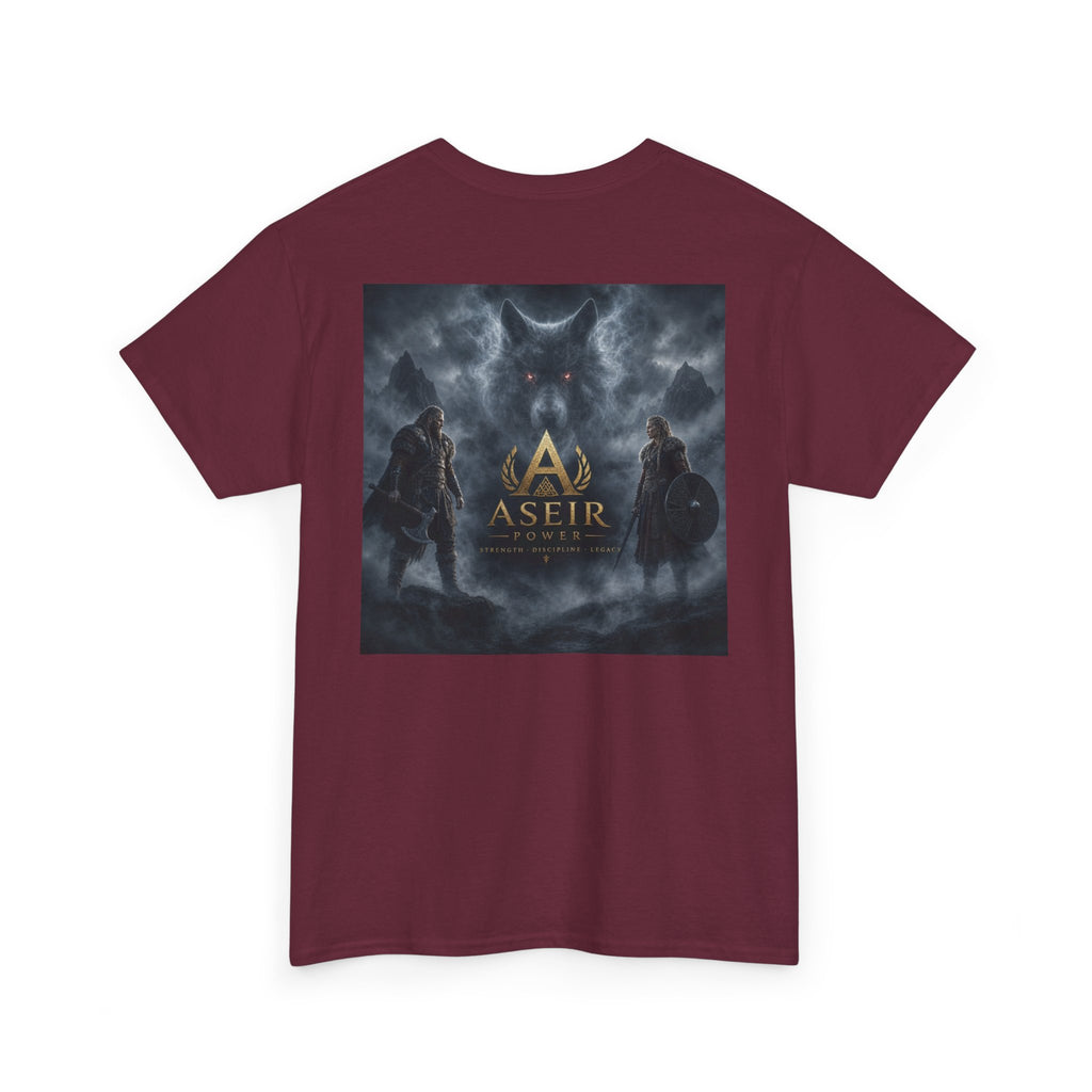 Viking Forge Tee — 'Earn Your Sweat' Norse Mythology Graphic T‑Shirt