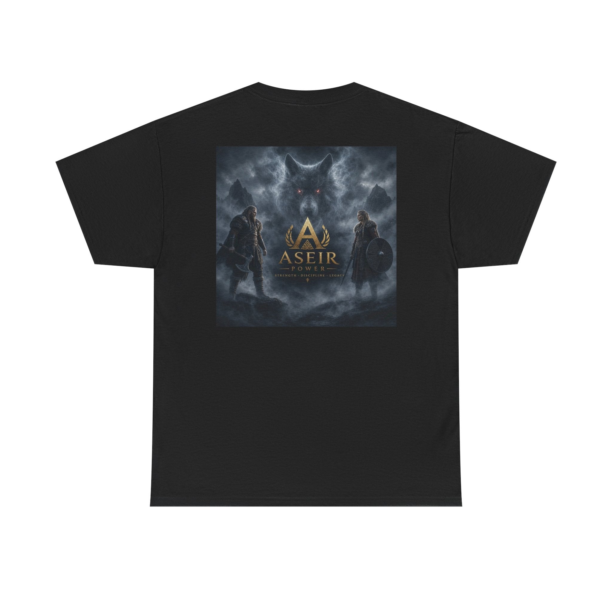 Viking Forge Tee — 'Earn Your Sweat' Norse Mythology Graphic T‑Shirt