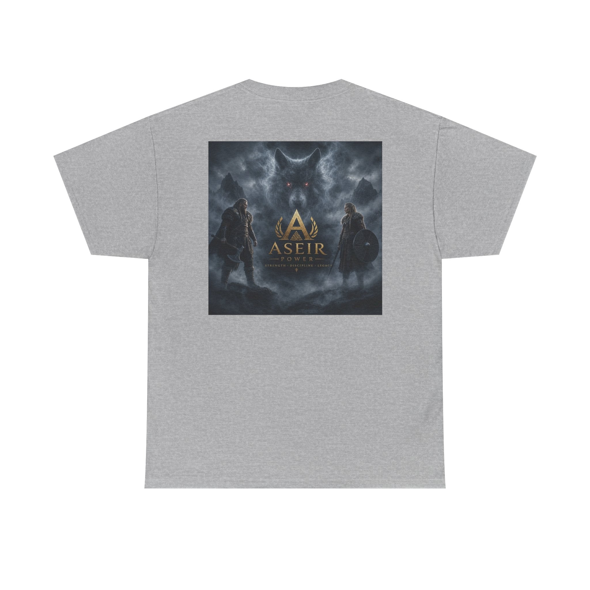 Viking Forge Tee — 'Earn Your Sweat' Norse Mythology Graphic T‑Shirt
