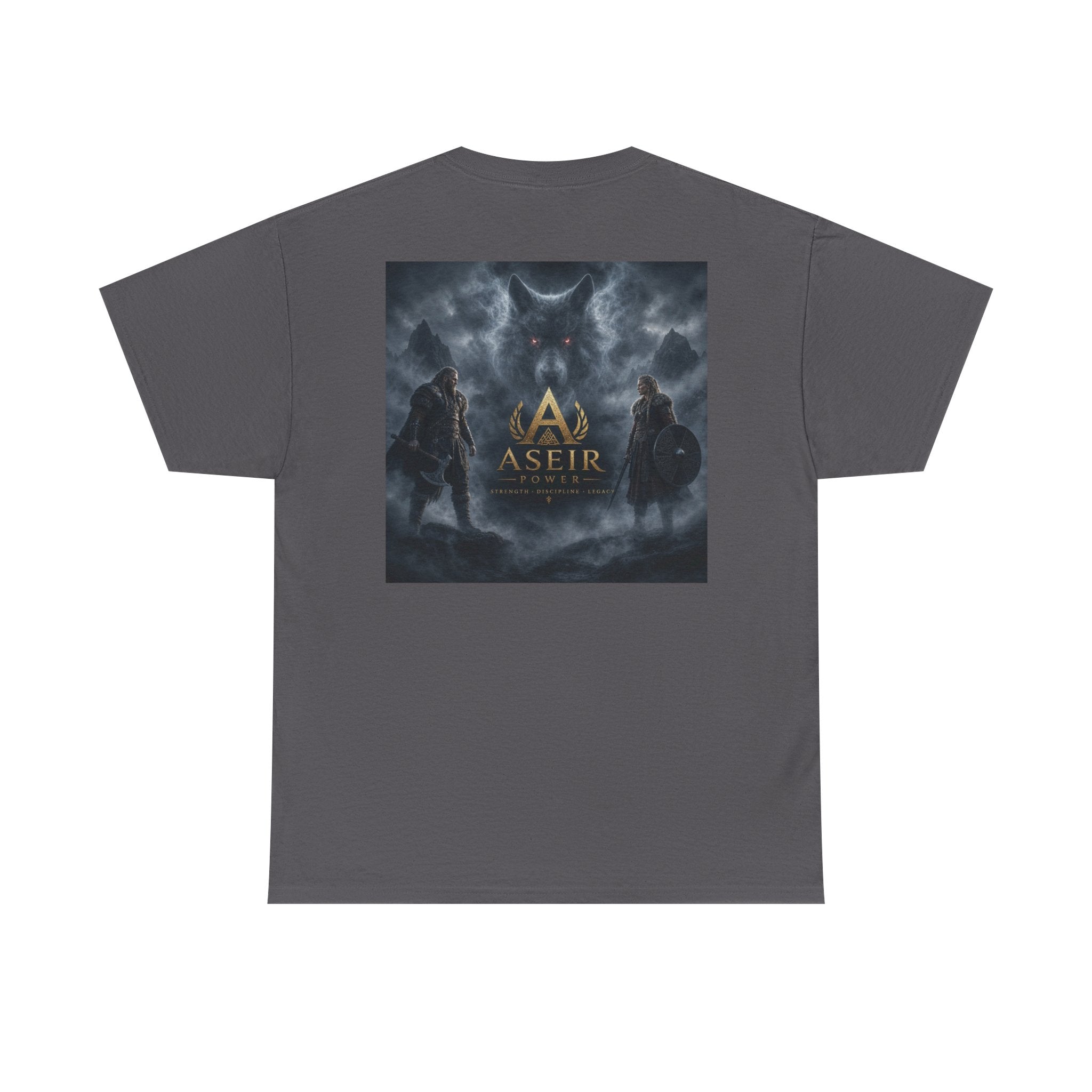 Viking Forge Tee — 'Earn Your Sweat' Norse Mythology Graphic T‑Shirt