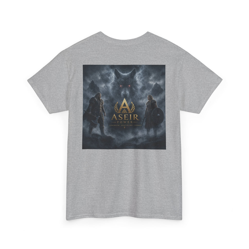 Viking Forge Tee — 'Earn Your Sweat' Norse Mythology Graphic T‑Shirt