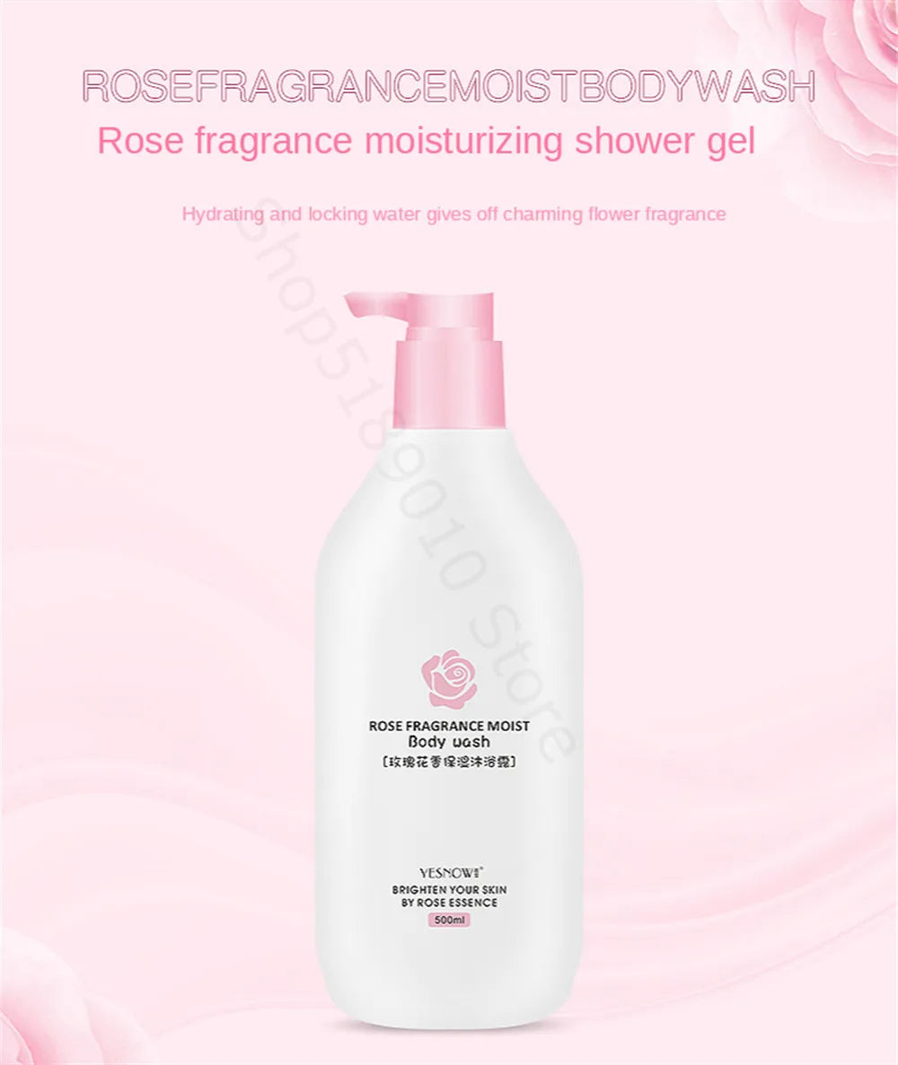 Fruit Fresh Moisturizing Bubble Body Wash 500ml Milk Citrus Peach Avocado Shower Gel Gentle Cleansing Skin Whitening Bath Lotion