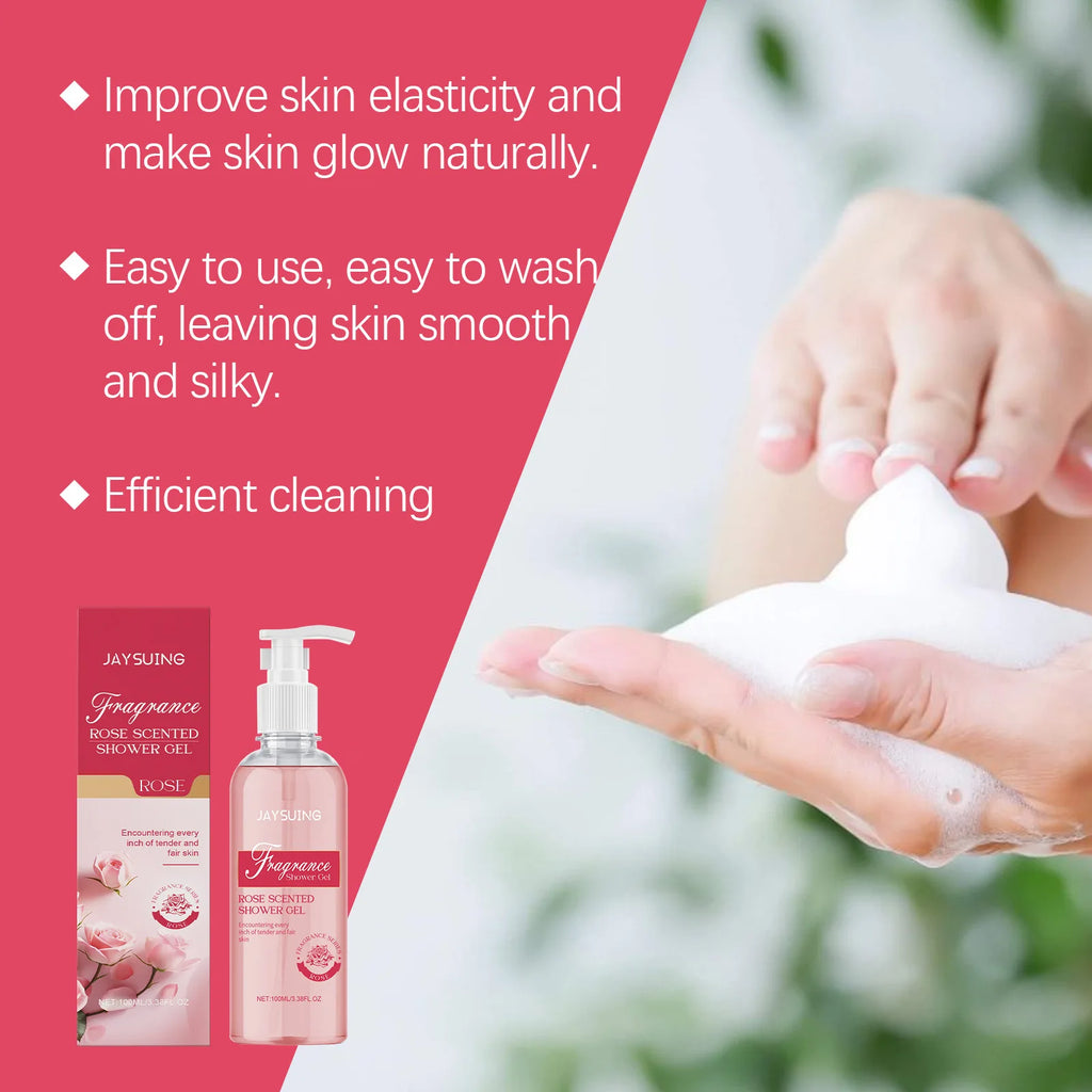 Jaysuing Fragrant Shower Gel – Long-Lasting Perfume Body Wash | Deep Cleansing & Moisturizing