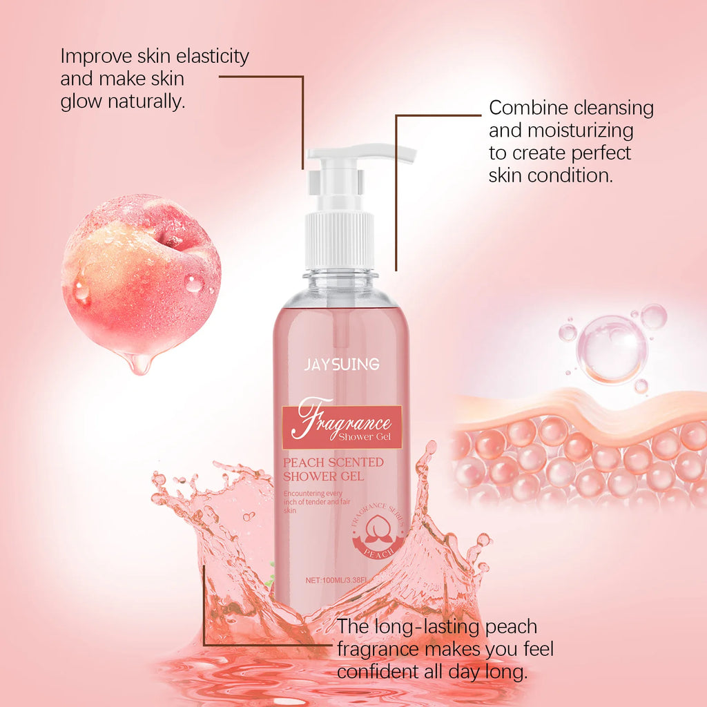 Jaysuing Fragrant Shower Gel – Long-Lasting Perfume Body Wash | Deep Cleansing & Moisturizing