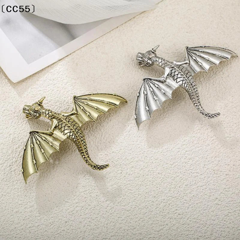 Vintage Viking Dragon Hairpin Fashionable And Elegant Women's Retro Nordic Norwegian Style Hair Accessory Gift〔CC55〕