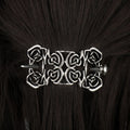 Viking Celtic Crown HairPins Clip Viking Hair Accessories Celtic Knot Hair Barrettes Antique Silver Hair Sticks Irish Hair Decor