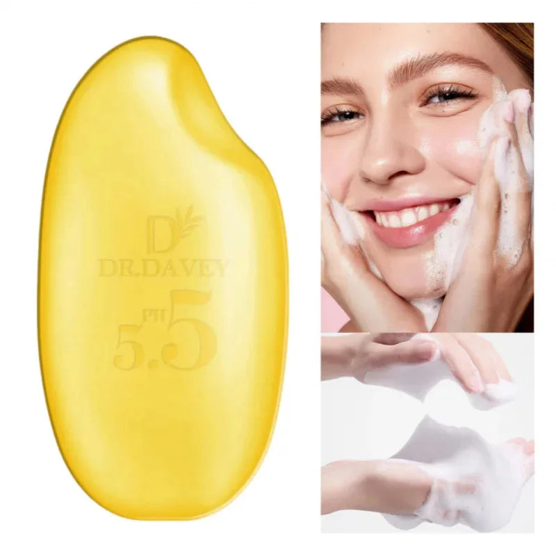 DR. DAVEY Vitamin C Skin Care Set – Body Lotion, Soap & Body Oil | Unisex 735ml