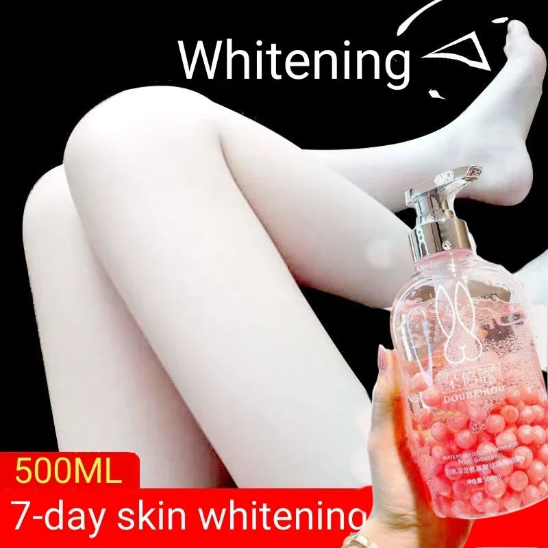 Korean Whitening Pearl Body Wash – Brightening & Moisturizing Shower Gel for All Skin Types