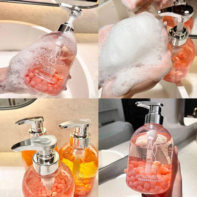 Korean Whitening Pearl Body Wash – Brightening & Moisturizing Shower Gel for All Skin Types