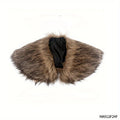 Unisex Viking faux fur cape shawl, warrior cape cosplay costume accessories
