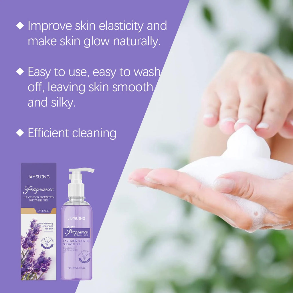 Jaysuing Fragrant Shower Gel – Long-Lasting Perfume Body Wash | Deep Cleansing & Moisturizing