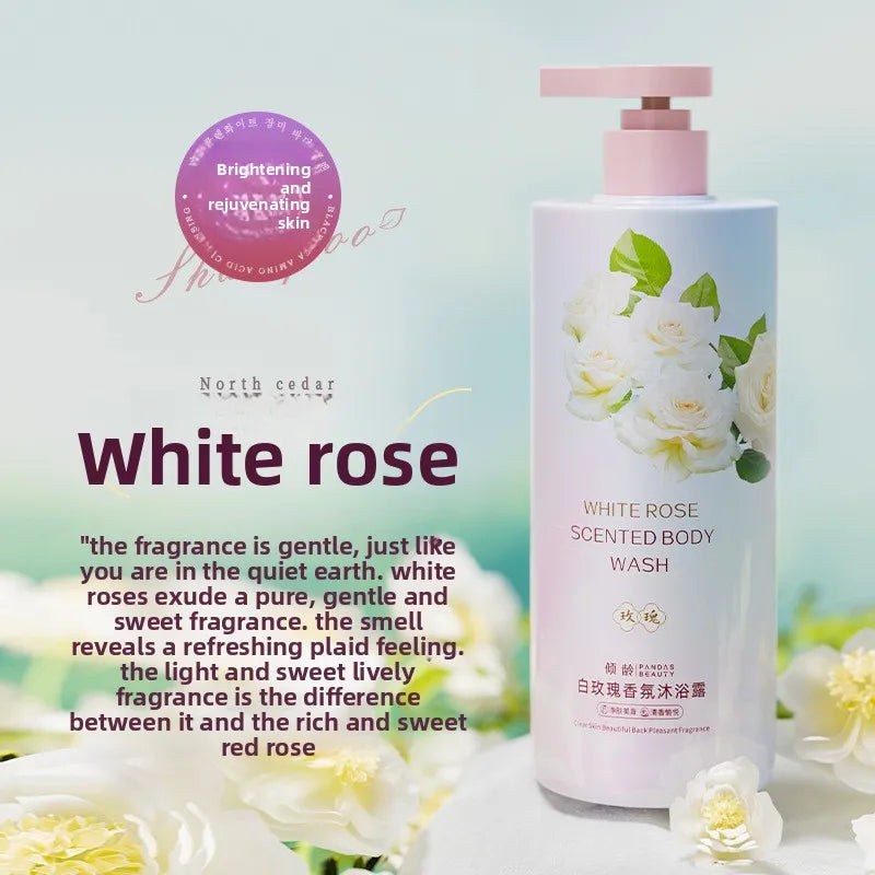 Rose & Cherry Blossom Fragrance Body Wash 800ml – Moisturizing & Oil Control Shower Gel