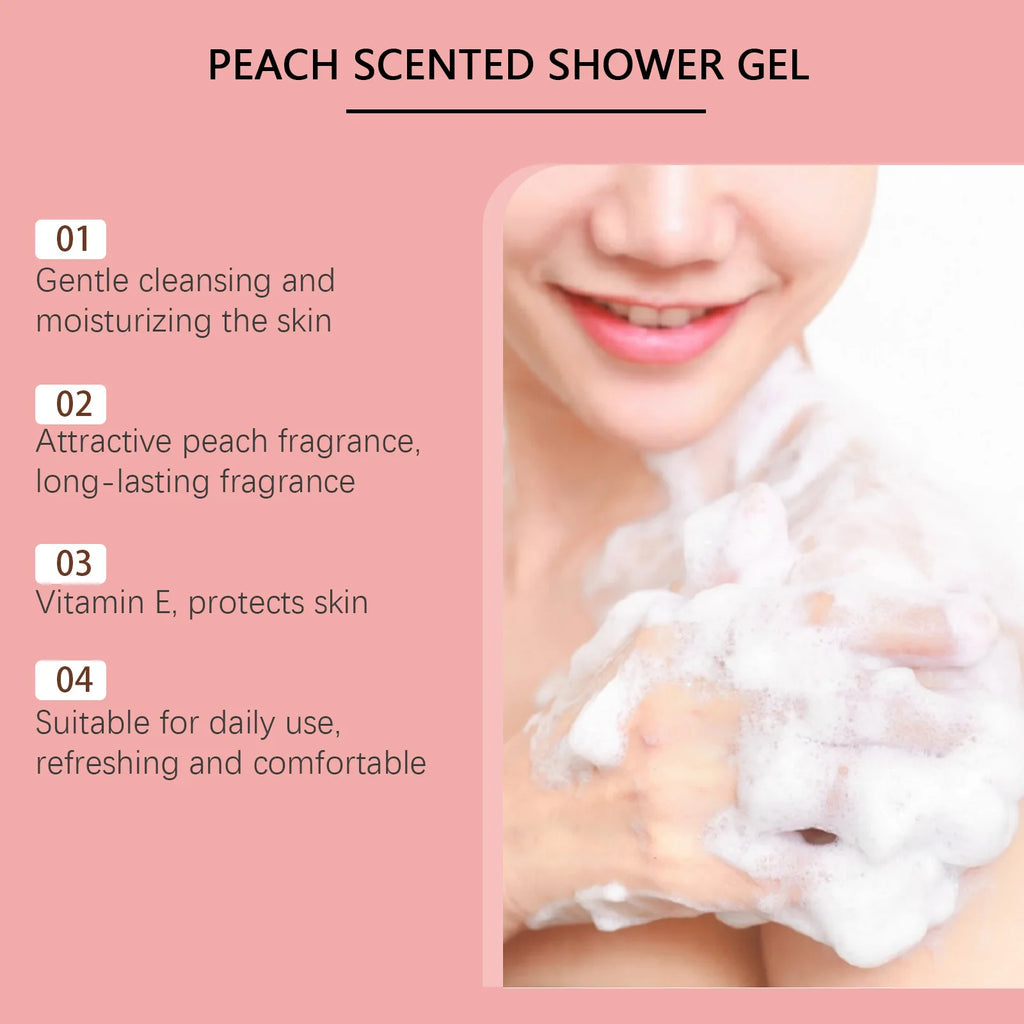 Jaysuing Fragrant Shower Gel – Long-Lasting Perfume Body Wash | Deep Cleansing & Moisturizing