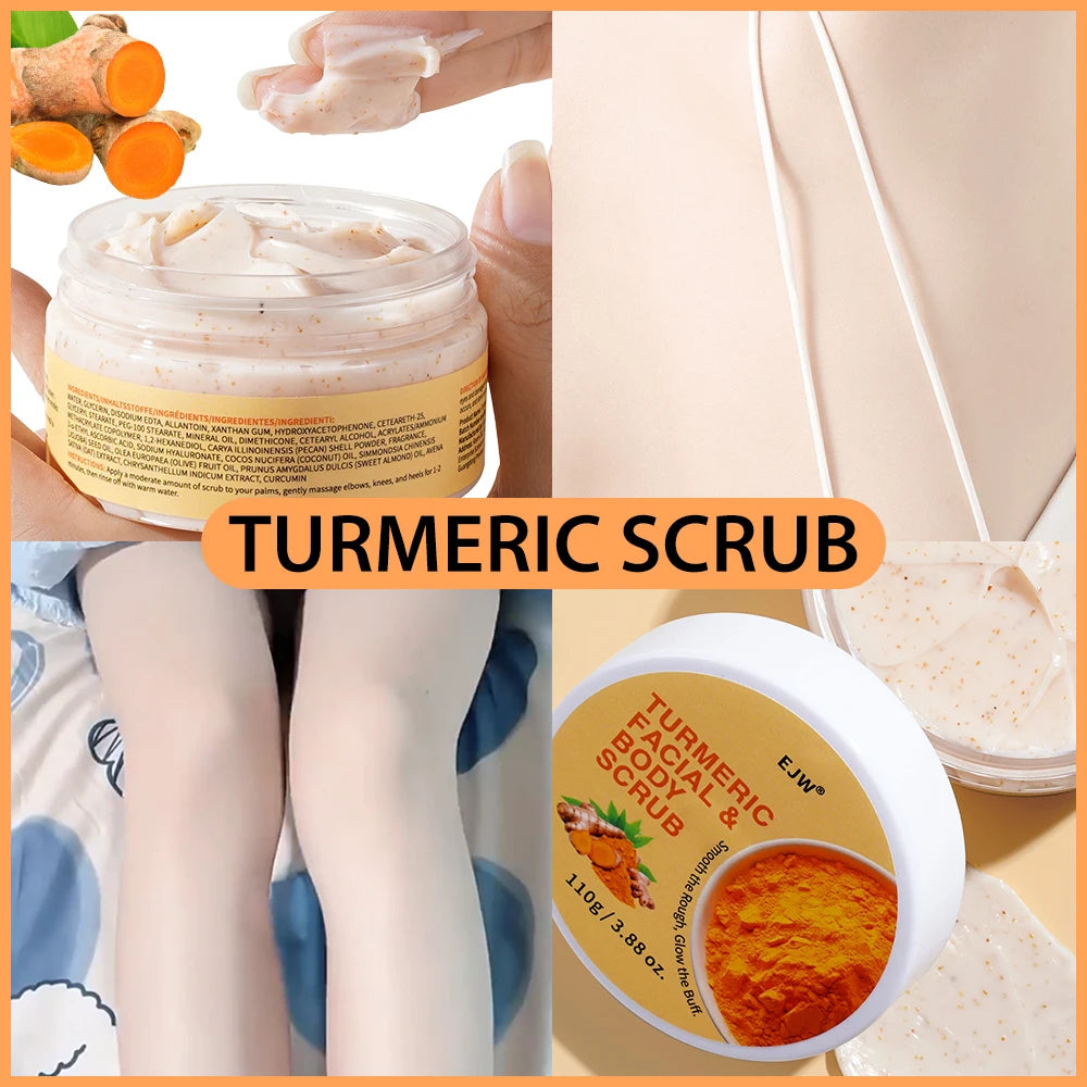 Turmeric Brightening Body Wash – Deep Cleansing & Hydrating Shower Gel for Uneven Skin