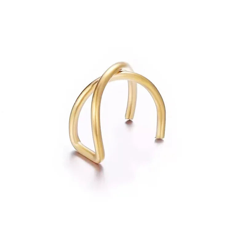 Fashion 1/12pcs Gold Silver Viking Hair Braids Dreadlock Non-Piercing Ear Clip Beard Beads Cuffs Clip Hair Accessories