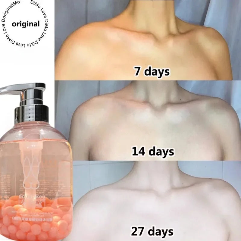 Korean Whitening Pearl Body Wash – Brightening & Moisturizing Shower Gel for All Skin Types