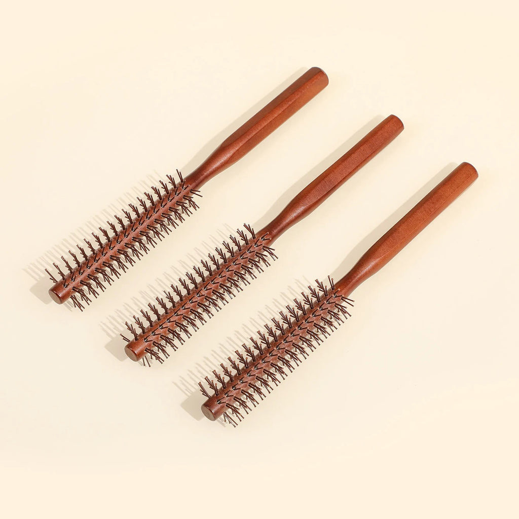 Round Round Styling Hair Brush New Beard Comb  for Wet Wavy Hair Bangs, Lifting, Curling Unisex