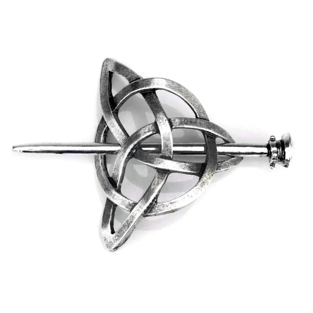 Viking Celtic Crown HairPins Clip Viking Hair Accessories Celtic Knot Hair Barrettes Antique Silver Hair Sticks Irish Hair Decor