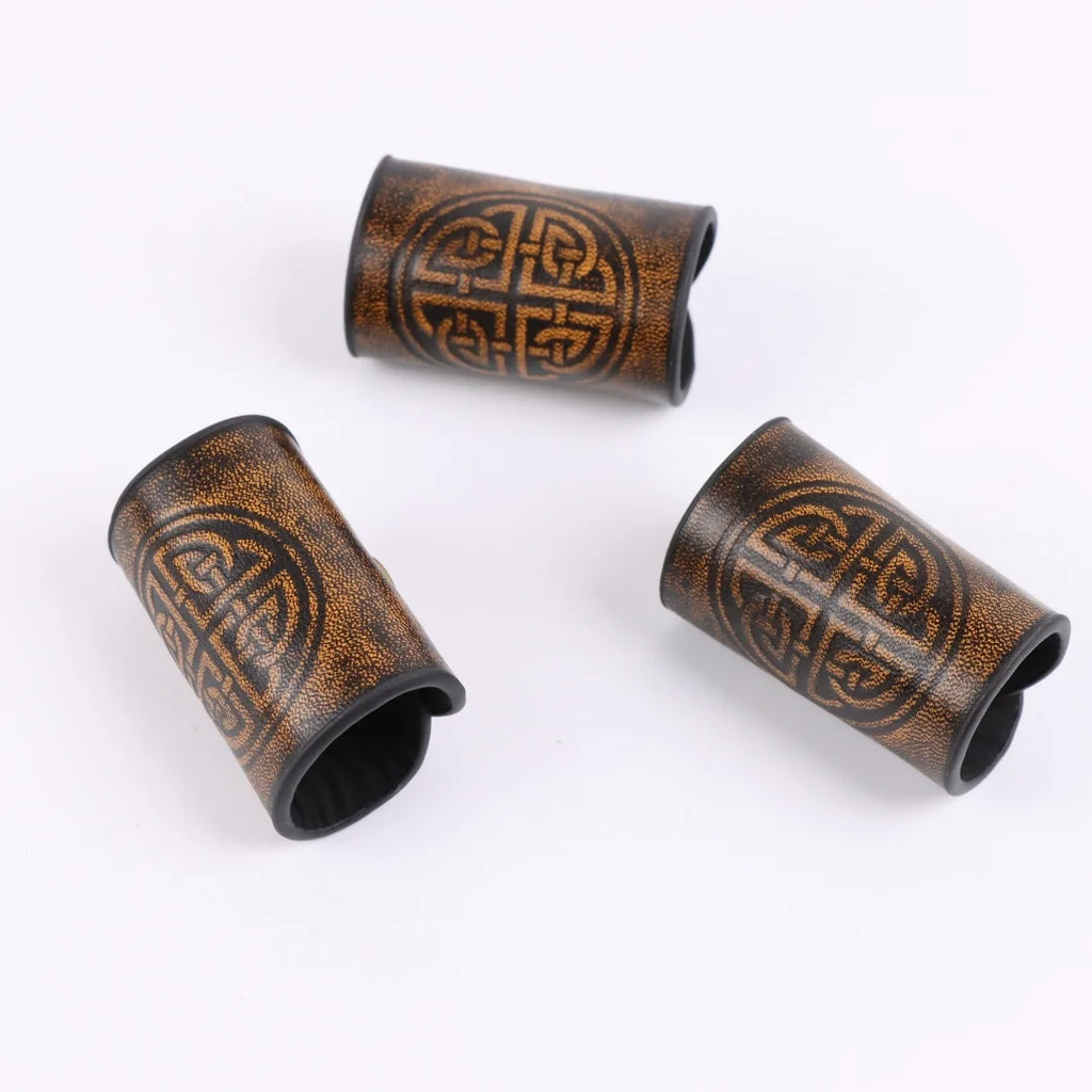 Unisex Retro Viking Celtic Knot Hair Ties Gothic Nordic Style for LARP Cosplay Renaissance Festivals And Viking Accessories Belt