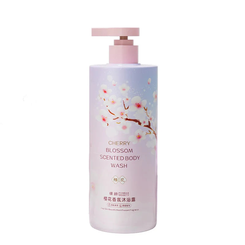 Rose & Cherry Blossom Fragrance Body Wash 800ml – Moisturizing & Oil Control Shower Gel
