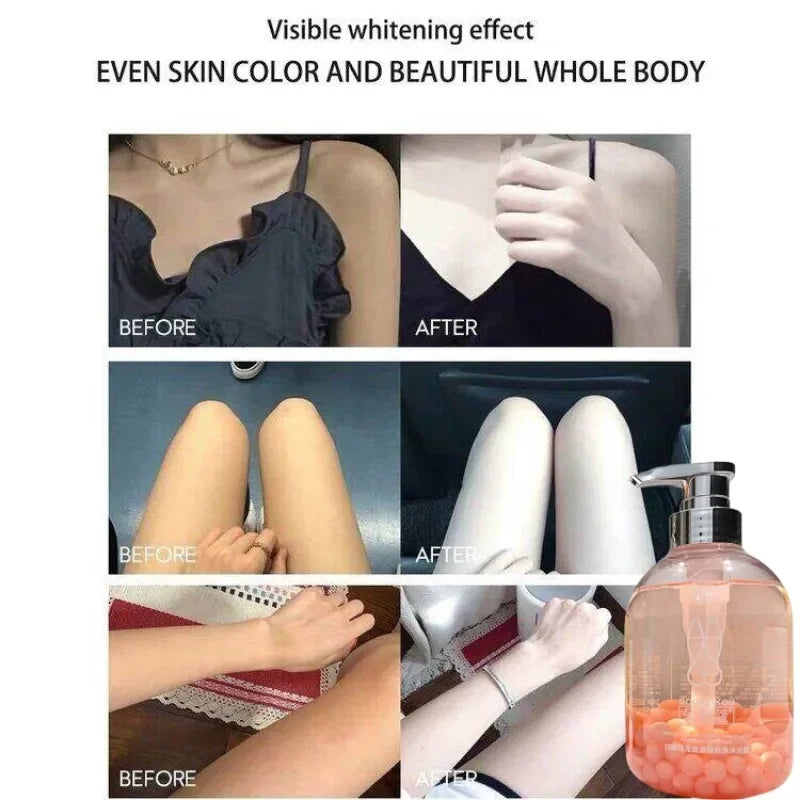 Korean Whitening Pearl Body Wash – Brightening & Moisturizing Shower Gel for All Skin Types