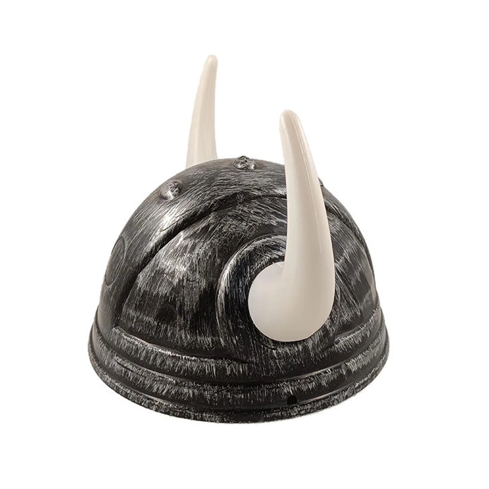 Adult Men Women Viking Horn Hat Helmet with Braids Plastic Medieval Warrior Knight Hat Halloween Cosplay Masquerade Ox Decors