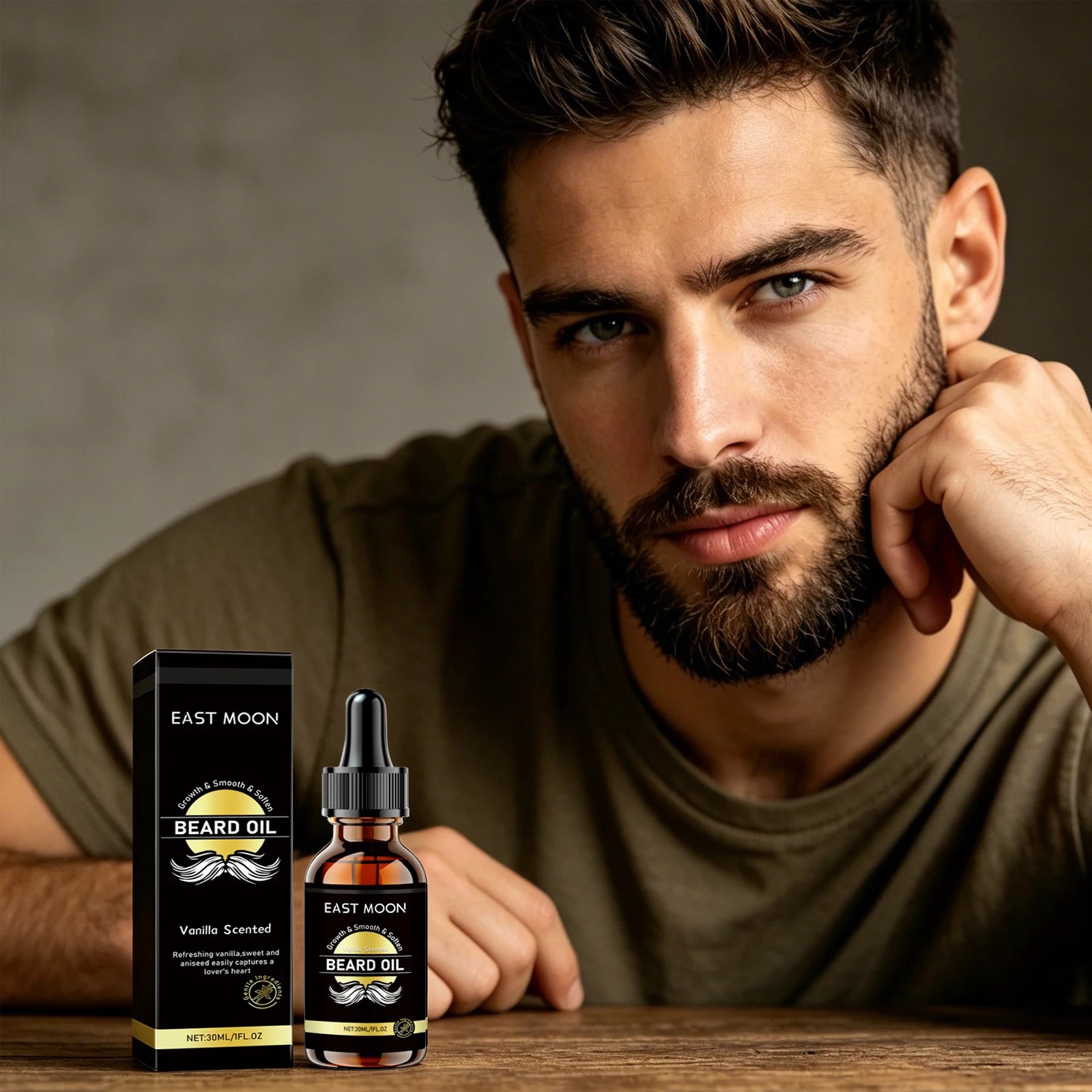 East Moon Argan Oil Beard Growth Serum – 30ml