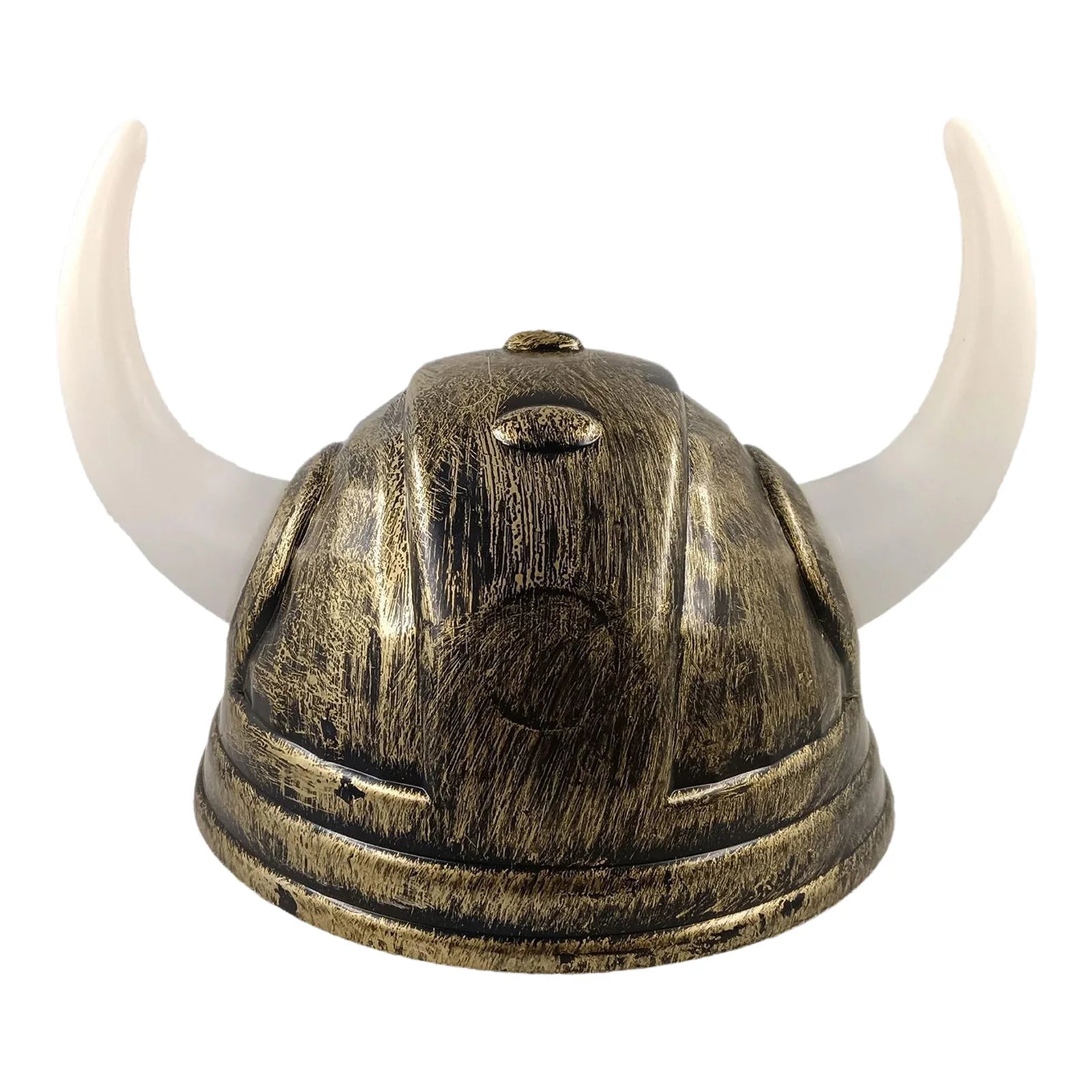 Adult Men Women Viking Horn Hat Helmet with Braids Plastic Medieval Warrior Knight Hat Halloween Cosplay Masquerade Ox Decors