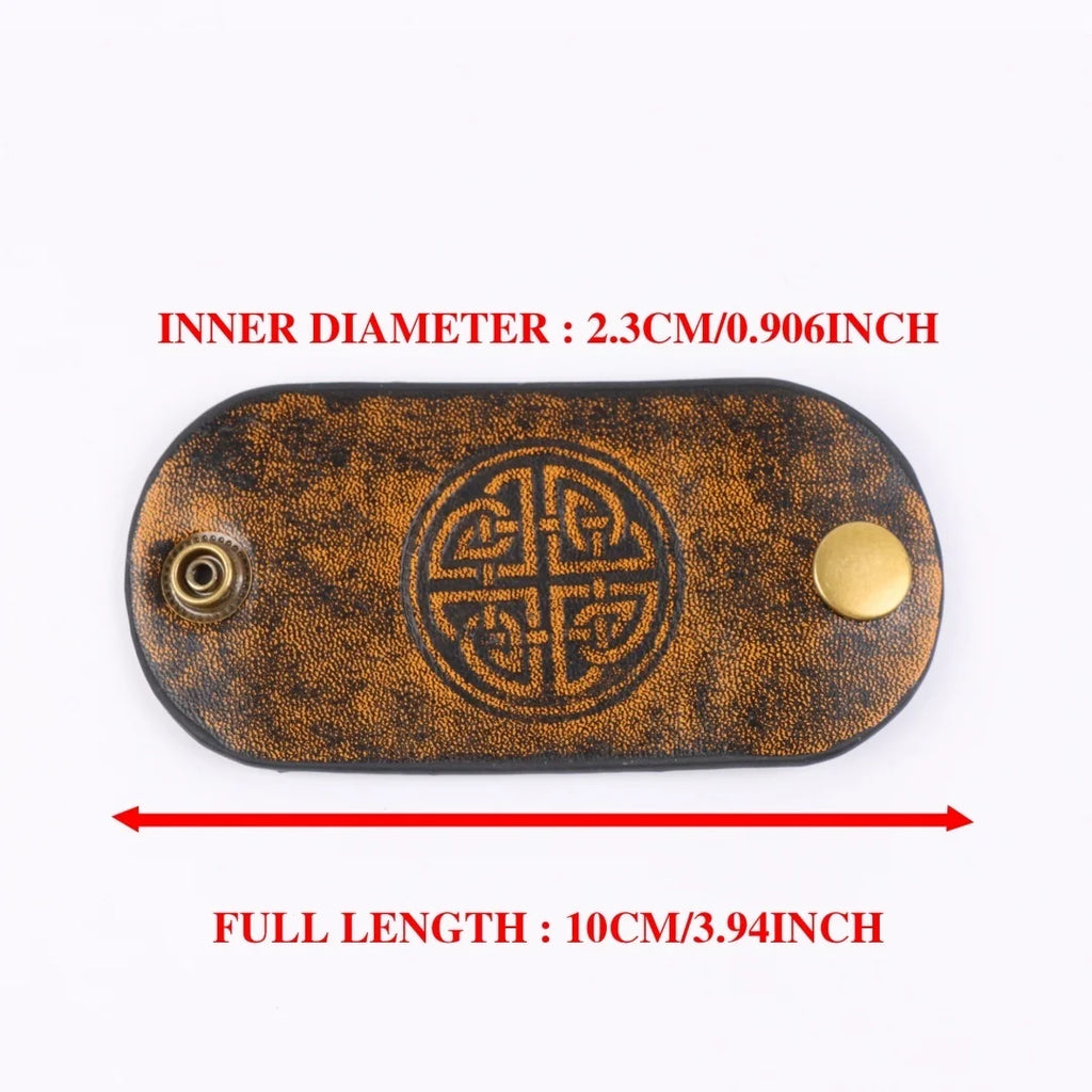 Unisex Retro Viking Celtic Knot Hair Ties Gothic Nordic Style for LARP Cosplay Renaissance Festivals And Viking Accessories Belt