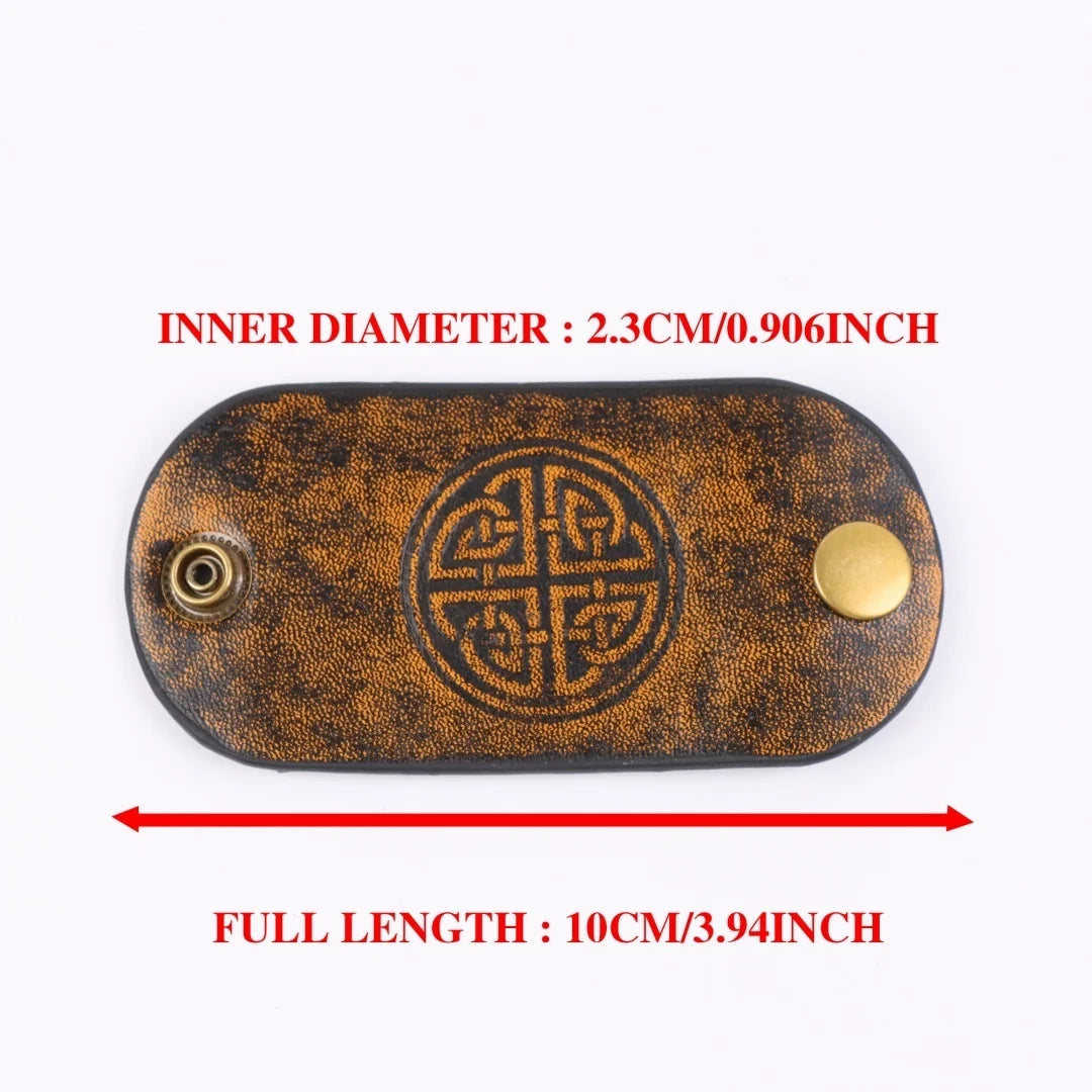 Unisex Retro Viking Celtic Knot Hair Ties Gothic Nordic Style for LARP Cosplay Renaissance Festivals And Viking Accessories Belt