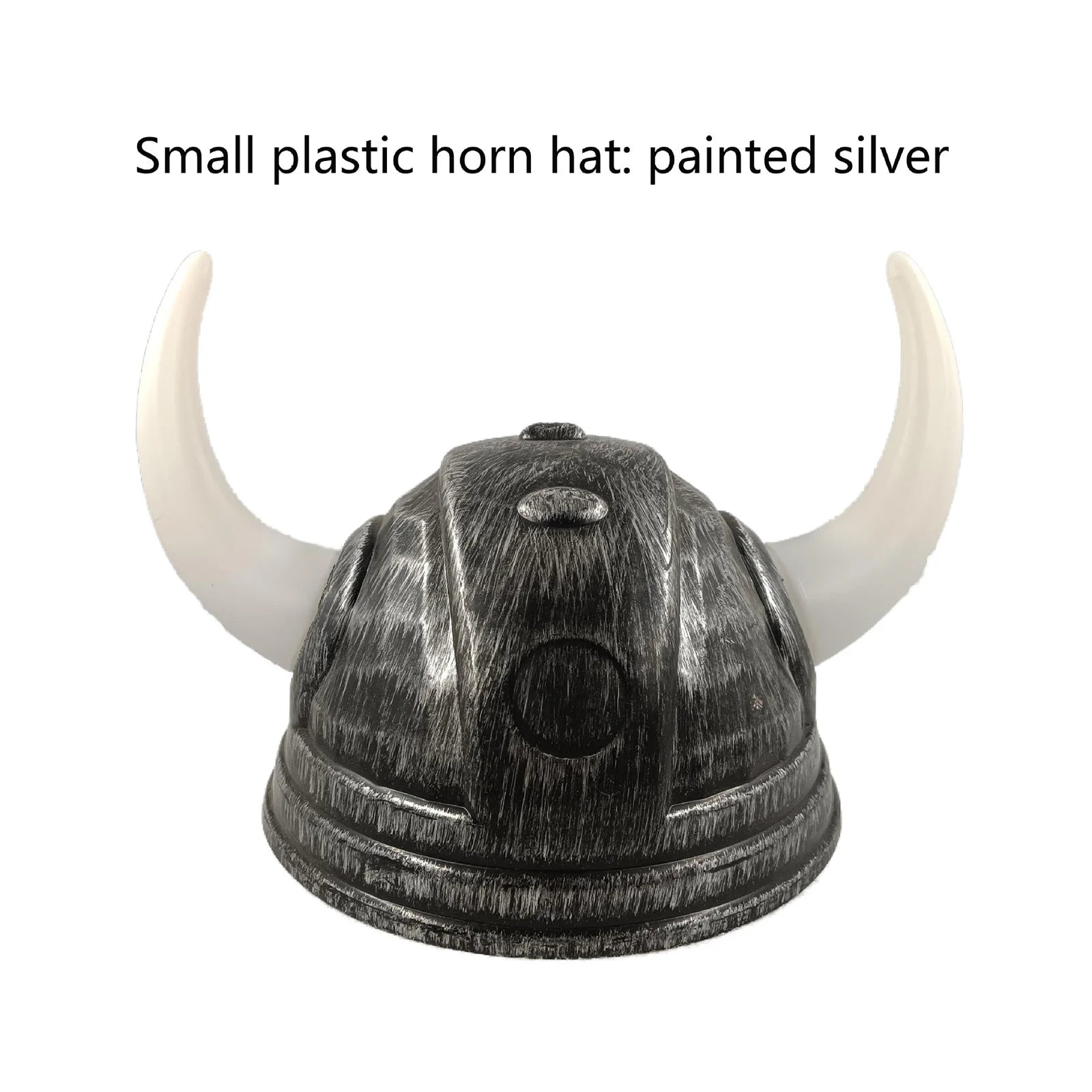 Adult Men Women Viking Horn Hat Helmet with Braids Plastic Medieval Warrior Knight Hat Halloween Cosplay Masquerade Ox Decors