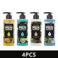 Men's Eucalyptus Coconut Body Wash Deep Cleansing Shower Gel Refreshing Scent Long Lasting Fragrance Oil Control 100ml