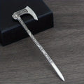 Retro Viking Hair Stick Men's And Women's Gothic Punk Nordic Divine Sword Hair Clip Mythical Jewelry Braiding Style Gift