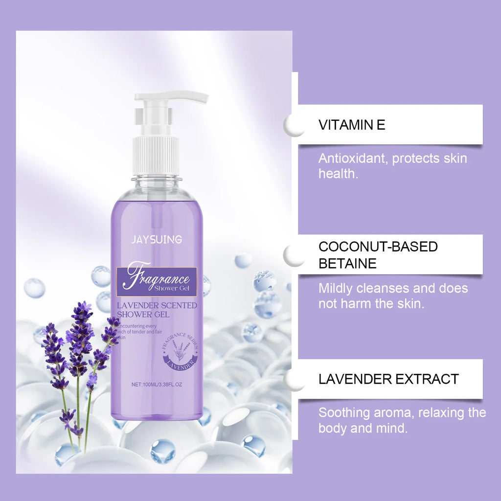 Jaysuing Fragrant Shower Gel – Long-Lasting Perfume Body Wash | Deep Cleansing & Moisturizing