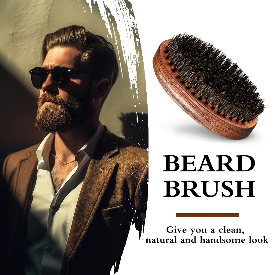 Trío Vikingo para el Cuidado de la Barba – Set de Aceites Naturales Hidratantes y Voluminizadores para Barba (3 piezas)