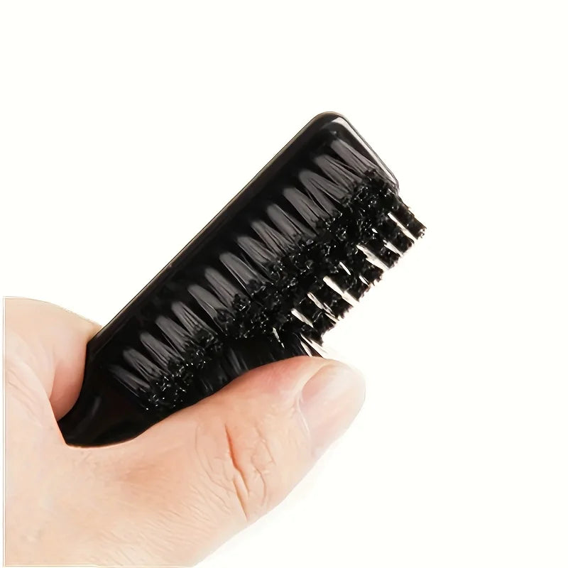 1pc/2pcs Beard Comb, Hair Cleaning Brush, Barber Neck Duster, Hair Removal Comb Hair Styling Hairdressing Tools