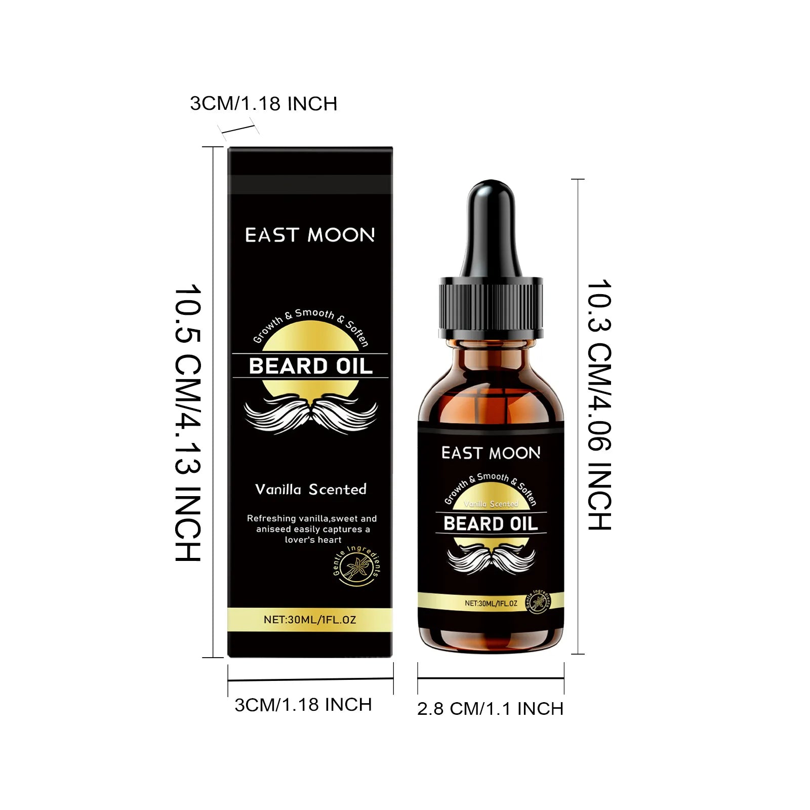 East Moon Argan Oil Beard Growth Serum – 30ml