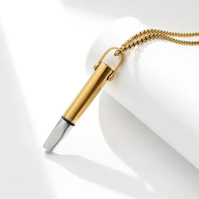 Viking Text Geometric Spearhead Pendants Stainless Steel Men Personalized Fashion Necklaces Jewelry Birthday Gift Souvenir