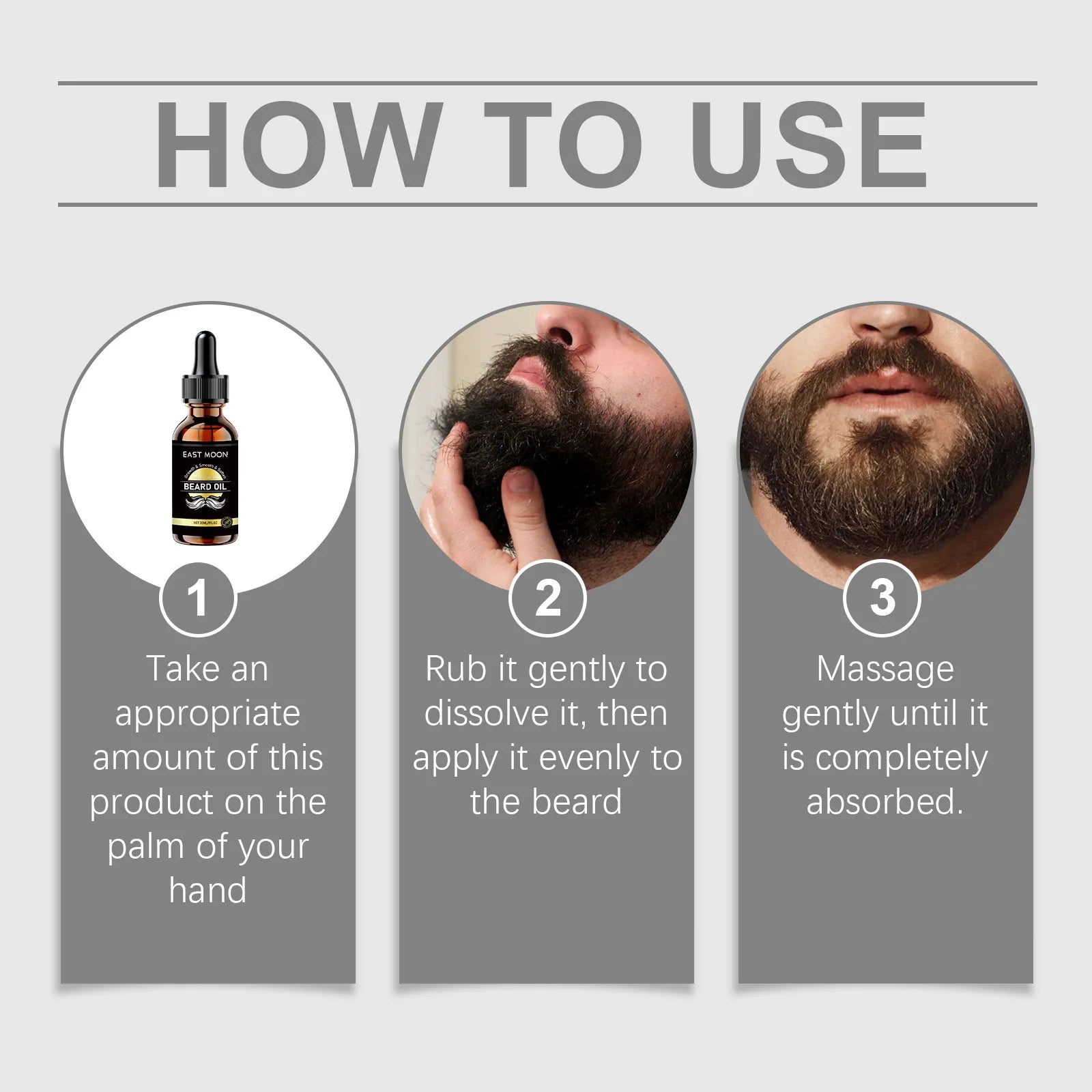 East Moon Argan Oil Beard Growth Serum – 30ml