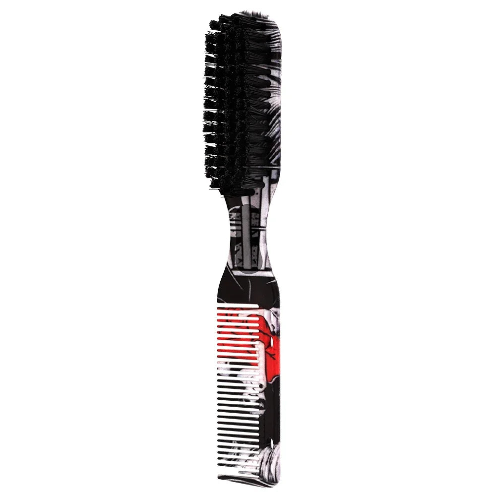 8 Color Barber Beard Comb Two-sided Men's Shaving Brush Beard Brushes Salon Hairdressing Hair Styling Tool