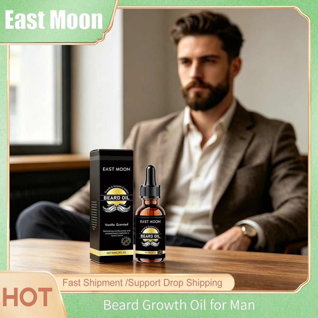 East Moon Argan Oil Beard Growth Serum – 30ml