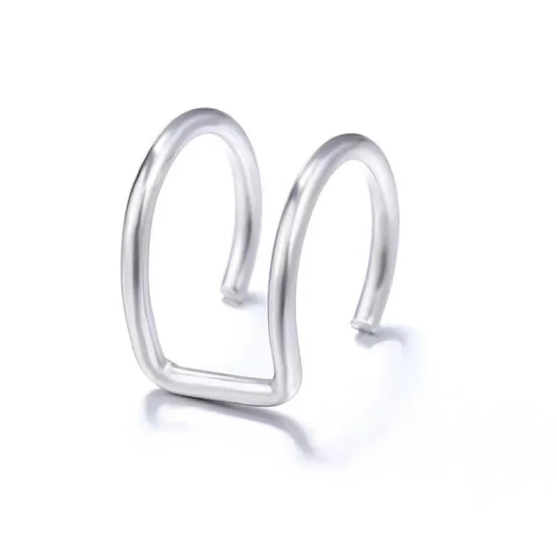 Fashion 1/12pcs Gold Silver Viking Hair Braids Dreadlock Non-Piercing Ear Clip Beard Beads Cuffs Clip Hair Accessories