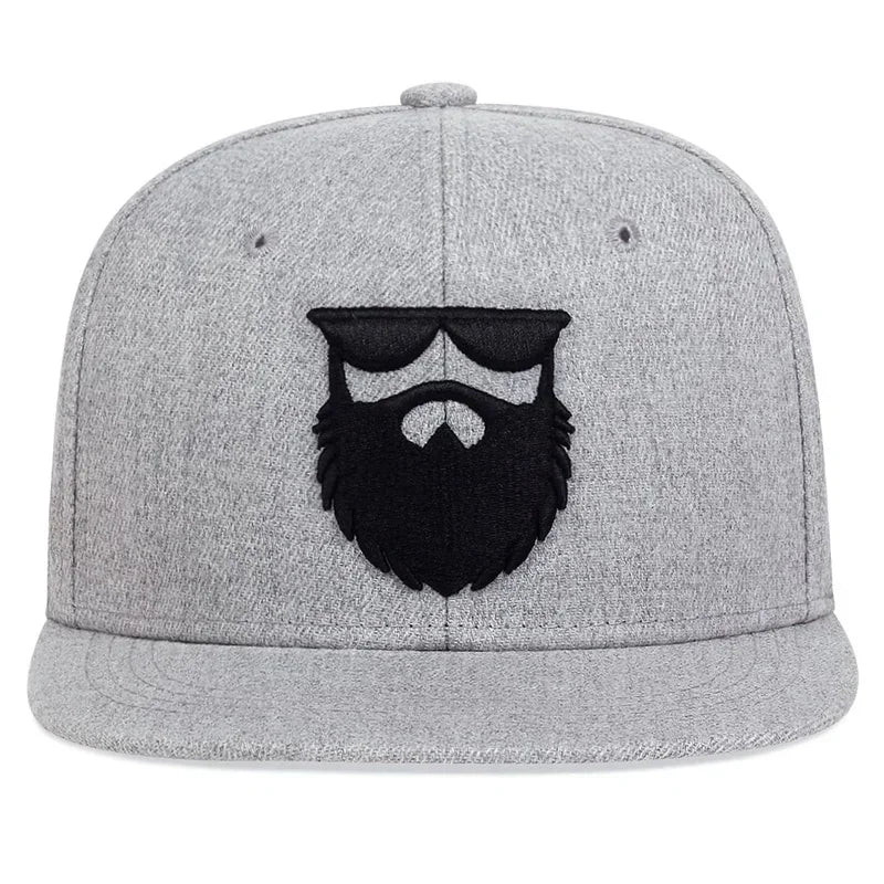 Unisex Beard Old Men Embroidery Hip-hop Hats Spring And Autumn Outdoor Adjustable Sports Casual Baseball Caps Sunscreen Hat