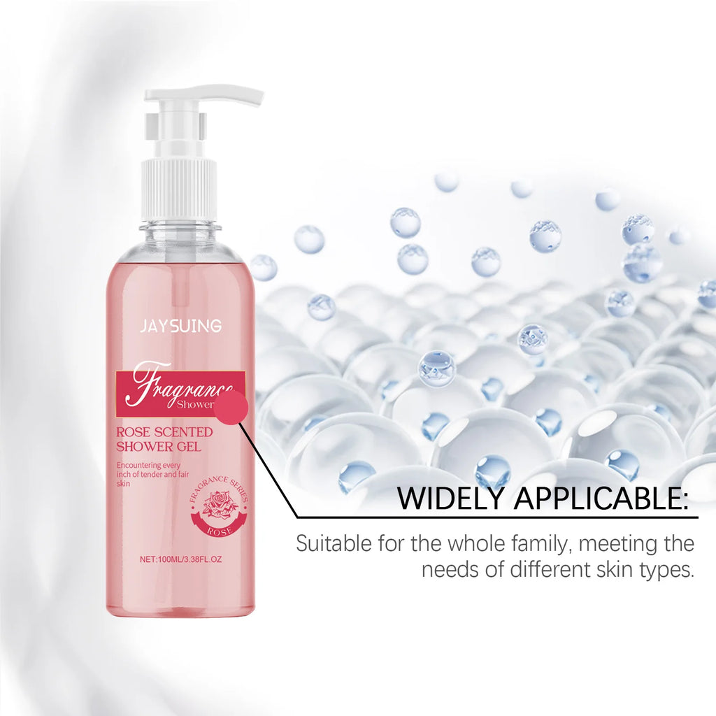 Jaysuing Fragrant Shower Gel – Long-Lasting Perfume Body Wash | Deep Cleansing & Moisturizing